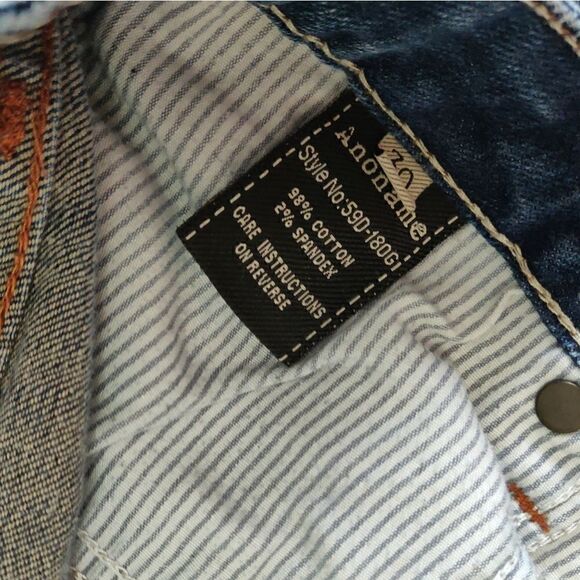 ANONAME PARIS SKINNY Blue slim skinny jeans size 30 - Picture 8 of 11
